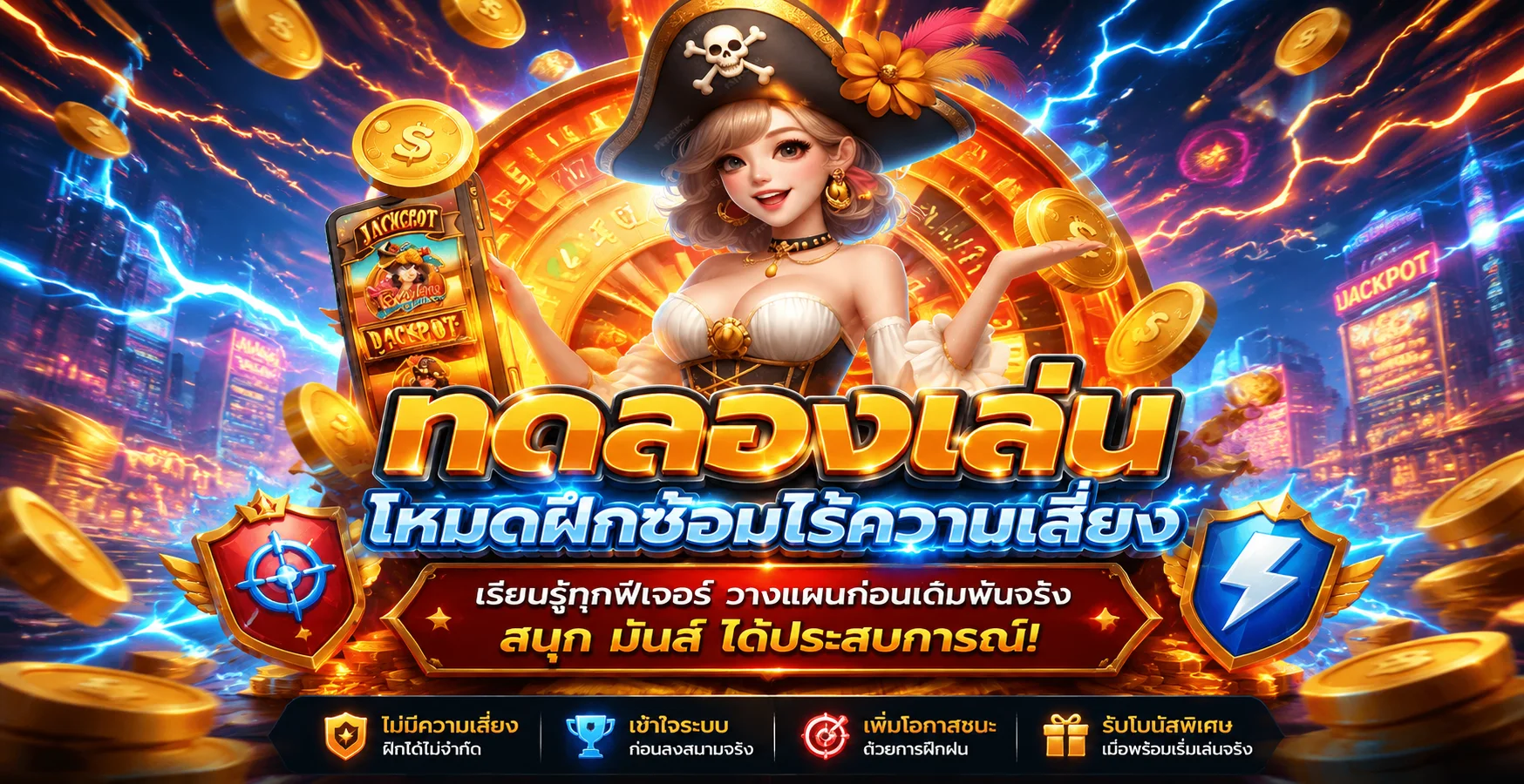 ทดลองเล่นสล็อต 168BETPLAY ฟรี PG Pragmatic JILI